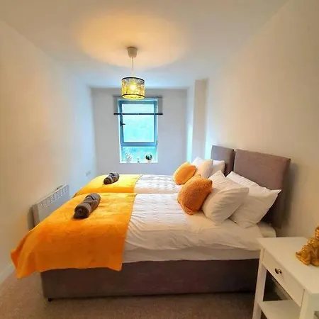 Long-term Retreat! Family & Business - 5 Beds City Apt & Parking - 中国搬迁 Apartment Leeds (West Yorkshire)